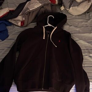 Polo by Ralph Lauren Black Hoodie Jacket